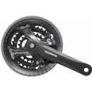 Shimano Kettenradgarnitur FC-M361 48x38x28 sw