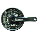 Shimano Kettenradgarnitur Tourney FC-TY501 42x34x24 schwarz