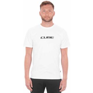 CUBE Organic T-Shirt Classic Logo white S