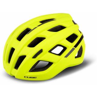 CUBE Helm ROAD RACE yellow L (58-62)
