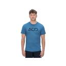 Acid Organic T-Shirt Classic Logo blue XL