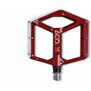 Acid Pedale FLAT A1-CB 115 x 103 x 16 mm red