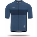 CUBE ATX Trikot Full Zip kurzarm S blue