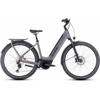 Aussteller Cube Touring Hybrid EXC 625 Easy Entry 28" grey´n´metal