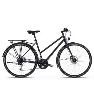 Black Week 30% vsf fahrradmanufaktur T-100 Disc Damen Trekkingrad 28" Alivio ebony matt