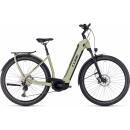 Cube Kathmandu Hybrid SLX 750 Wh 28&quot; green&acute;n&acute;olive Easy Entry