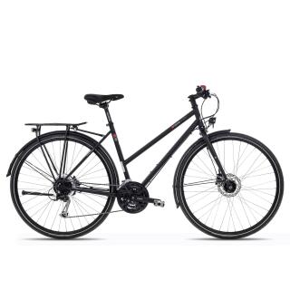 Black Week 30% vsf fahrradmanufaktur T-100 Sport Disc Damen Trekkingrad 28" Shimano CUES 18-Gang