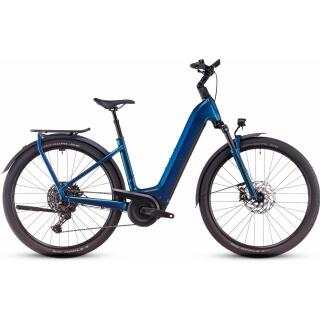 Cube Kathmandu Hybrid 800 Wh EX Easy Entry 28" electricblue´n´chrome