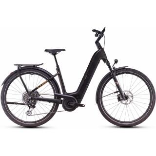 Aussteller Cube Kathmandu Hybrid SLT Easy Entry 28" golddust´n´black