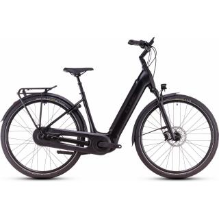 Cube Supreme Hybrid Comfort SLX 625 Easy Entry 28" black´n´metal