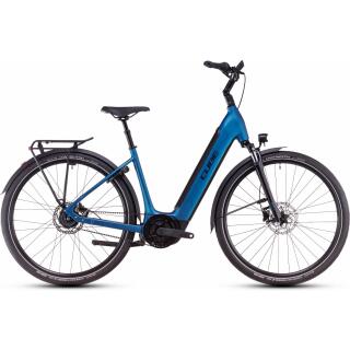 Aussteller Cube Supreme Hybrid Deluxe ONE 625 Easy Entry 26" electricblue´n´black