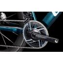 Cube Litening AERO C:68X SLX 28&quot; chromeblue&acute;n&acute;liquidblue