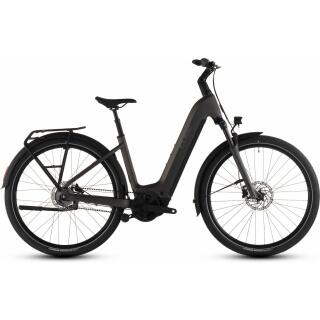 Cube Touring Hybrid Comfort SLX 800 Easy Entry 28" charcoal´n´chrome 54 cm